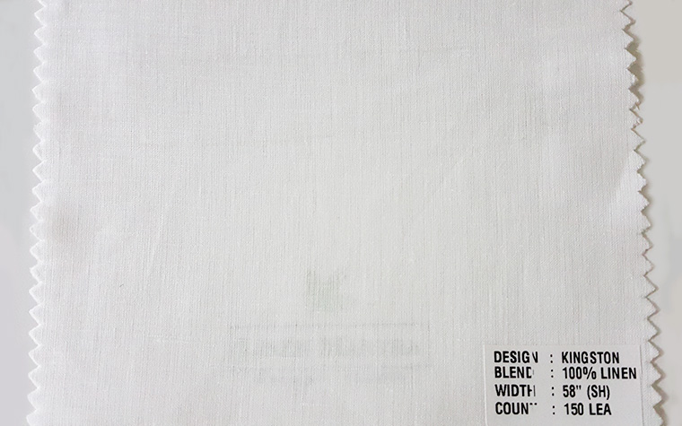 White Linen Fabric